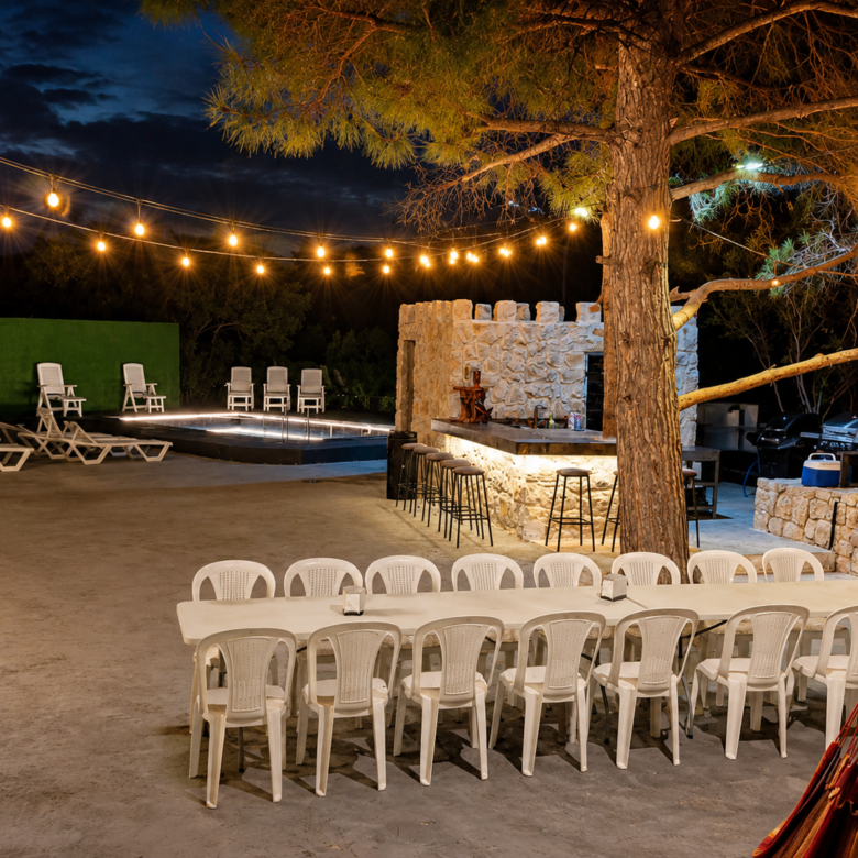 Outdoor Event Venue with Private Pool & Sports Court – Kfifan, Batroun