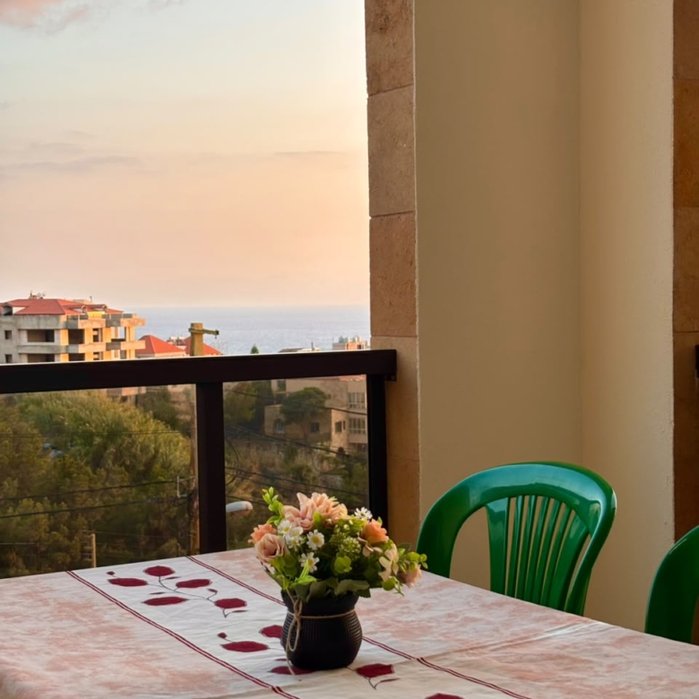 Breezy 3-Bedroom Apartment with Panoramic Views – Batroun, Lebanon