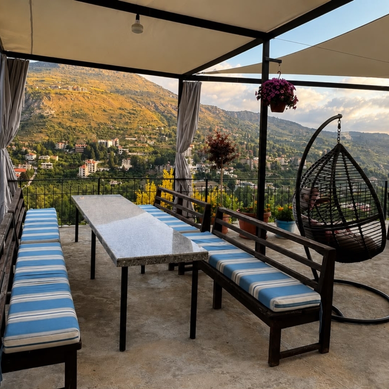 Cozy Mountain Chalet with Private Pool & BBQ – Faraya, Keserwen 🏔️