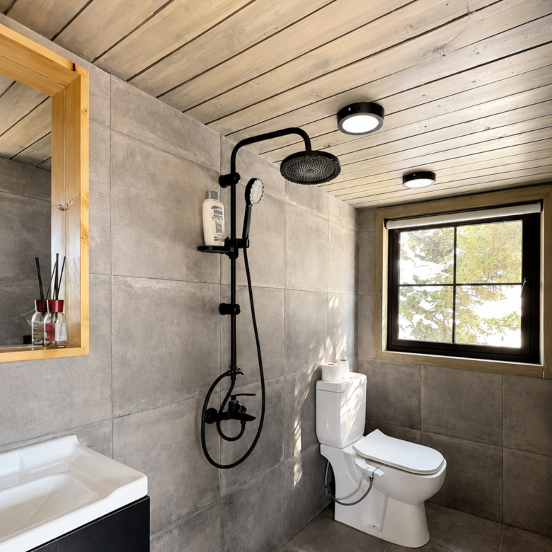 cozy wooden cabins in Ehden designed for a peaceful mountain getaway with beautiful sunset views.